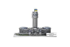 Набір для вишивки нитками на пластиковій основі «Донецьк. Аеропорт» FLX-161